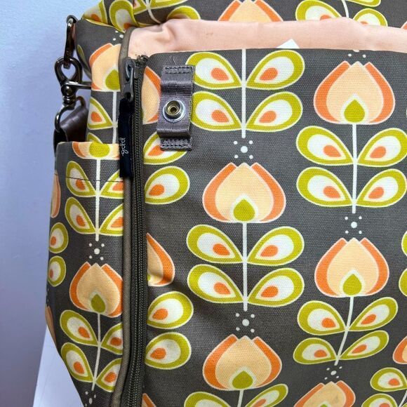 Petunia Pickle Bottom Boxy Backpack Diaper Bag in Oslo in Bloom - Picture 5 of 14